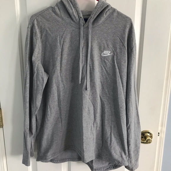 Nike Tops | Gray Nike Sweatshirt | Poshmark